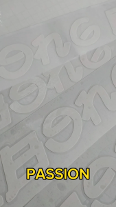 4X4 for Hi-Lux High Quality Cutout Sticker 2pcs 12inches Length