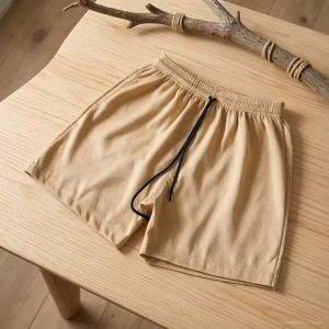 Trending Fashion Quality Shorts Activewear Sportswear Shorts Mens Beach Pants Shorts - High Quality Drifit Jersey Double Stitches Plus Size Available - Medium Beige Tropical Trouser Lingerie Pocket Outdoor Original Medium Jersey