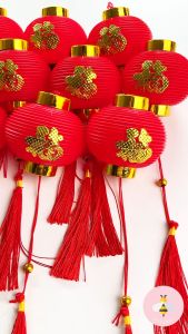 Pinky Bee Dekorasi Gantungan Imlek Lampion (12pcs) 68131200