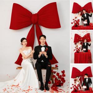Giant Bow Knot Photo Prop Atmosphere Decoration Shop Photography Studio Background Cloth Live Broadcast Accessories Zdj4AkNP