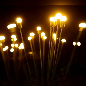 Firefly LED Lampu Solar Light Outdoor Lighting Solar Firefly Lights Outdoor Solar Lights Swing Light LED Color Change