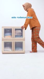 Storage Box Lipat Folding Container Box OFS OLYMPLAST Olymplast Folding Box - Tempat Baju Tempat Barang Box Serbaguna Multipurpose Folding Cabinet