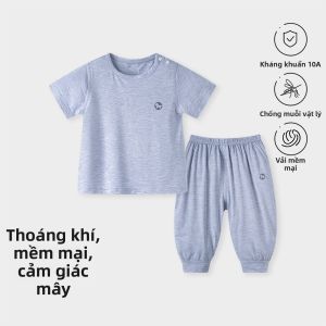 TONGLIANCHUXIN | Bộ Quần Áo Bé Sơ Sinh Cotton Màu Sắc Tự Chọn Áo Tay Ngắn Quần Dài