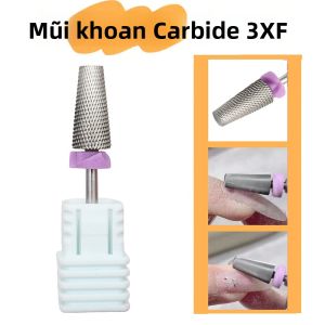 1PC XXF Dao Phay Carbide Mũi Khoan Vonfram Cho Máy Làm Móng Điện Đầu Mài Móng Tay Dụng Cụ Làm Móng Chuyên Nghiệp