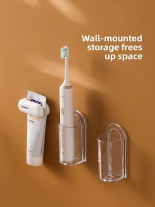 FaSoLa | Wall Mounted Drill-Free Toothbrush Holder