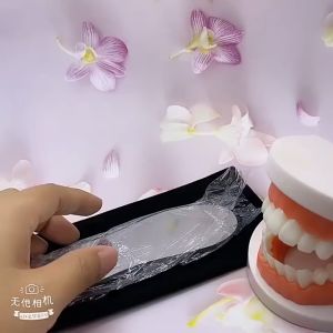 5Pcs/box Dental Double-Sided Mirrors Reflector Intra Oral Glass Coated Titanium Mirrors