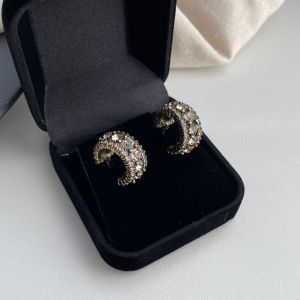 Chocho/Moka Grey Autumn Winter Earrings Womens Elegant Stylish Alloy Geometric Pattern Fashion Jewelry Ear Cuffs