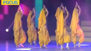 India Belly Dance Costume For Kids Egyptian Cosplay Dress For Kids Christmas Costume Party 7 Pcs