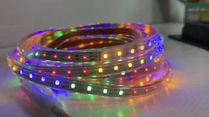 ไฟเส้น Led Strip 5050 ใช้พลังงานแสงอาทิตย์ พร้อมสายUSB เสียบไฟบ้าน สายยาว 5M 10M