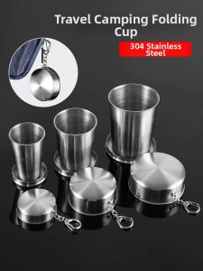 FANSANG | Cốc Nước Bền Đựng Gấp Gọn 304 Stainless Steel