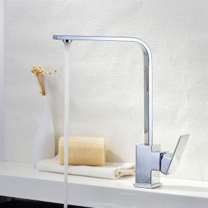 BANGPU | Rotatable Straight Kitchen Faucet 304 Stainless Steel