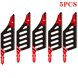 Jigsaw Blade Extra Long Heavy Duty Scroll Saw Blades T-Shank Fine Coarse Teeth for Wood Aluminum Tight Spaces