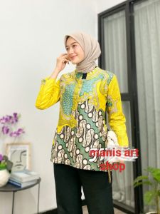 BLUSS WARNA MASA KINI TERBARU TERMURAH / BAJU KONDANGAN / BAJU KANTOR / BLUSS ELEGAN / MANIS ART SHOP