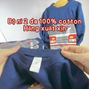 Bộ dài tay thu đông bé trai Carte r’s xuất dư – Cotton 100% an toàn hình in bền đẹp size 2-5T🌱 Muối Nhỏ 🌱