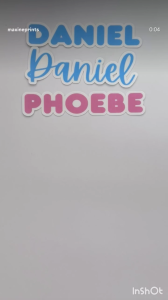 Personalized Name Stickers (Large 1.5 inches height)