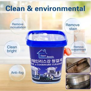 Stainless Cleaner Oven Cookware Cleaner Multipurpose Kitchen Cleaning Paste