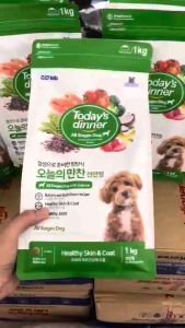 [Túi 1kg] Hạt Todays Dinner Today Dinner cho Chó Mọi Lứa Tuổi Chó Lớn Chó Con