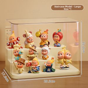 ASCOR |Creative Transparent Acrylic Blind Box & Figure Display Cabinet