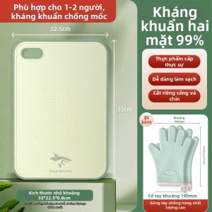 Mad Shark | Đồ Cắt Băm Nhựa Chống Khuẩn Chống Mốc Cấp Thực Phẩm