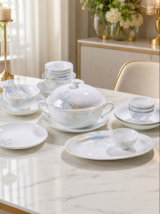 mornenjoy | High Aesthetic Ceramic Bone China Set