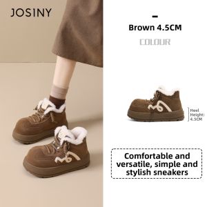Josiny | Warm Fleece Lined Retro Shorty Snow Boots