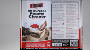 AEROPAK - MULTI-PUROSE FOAMING UPHOLSTERY & CARPET CLEANER - 650ML