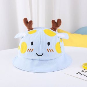 CAE - Topi Anak Laki Perempuan 0-2 tahun Smile Deer Bucket Hat Import