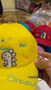 Topi anak perempuan dinosaurus bintang model korea terbaru buat anak 2-8 tahun