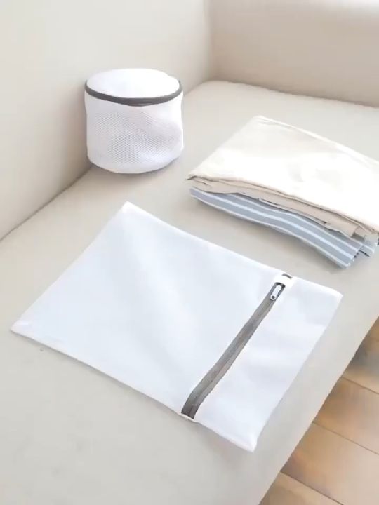 Laundry Bag Mesh Bra Mesh Bag Washing Machine Mesh Zipper Laundry Bag