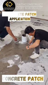 FC CONCRETE PATCH 25KGS (Rapid setting mortar for plugging and patching)