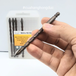 Mũi Khoan Đa Năng 8mm 4 Cạnh Waves W530 (1 Mũi)
