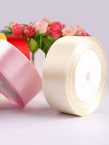 Dây Vải Rộng 3Cm Ruy Băng Bọc Bánh Gatô Trang Trí Màu Đen Ruy Băng Lụa Hộp Quà Ruy Băng Lụa Màu Nơ Bướm Ruy Băng Thủ Công