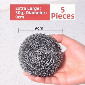 MAIENS | Heavy-Duty Non-Shedding Steel Wool Scrubber
