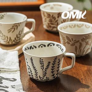 OMK Japanese Style Ceramic 330ML Mug Coffee cup