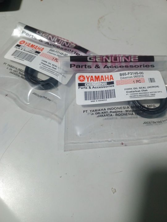 Yamaha Genuine Fork Oil Seal For Aerox Lazada Ph