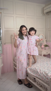 Oriana Homewear Special Mom & Kids Collection Cania Series | Daster Piyama Couple Ibu dan Anak