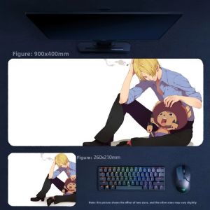 Bandai | Creative Animation Two-dimensional Printing Leather Mouse Pad Boys E-sports Games High-quality Non-slip Keyboard Pad Mouse Pad