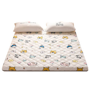 Cartoon Flannel Thickened Multifunctional Mattress Tatami Pad Foldable