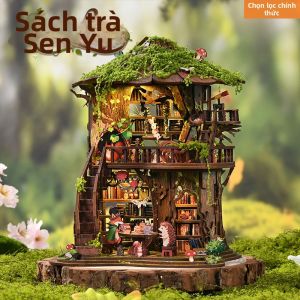 Mô Hình Nhà Gỗ Tự Lắp Ráp