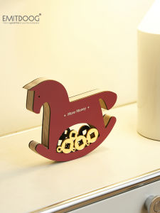 Emitdoog Modern Minimalist Office Desk Decorative Ornaments Wealth Attracting Living Room Entrance Way Gift Crafts