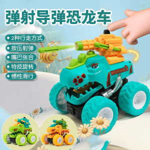 New Dinosaur Ection SUV Inertia Four-Wheel Drive Snt Bigfoot Dinosaur Toy Car