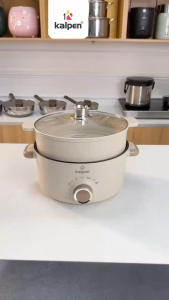 Nồi lẩu hấp điện Kalpen AR51 3L hàng chính hãng