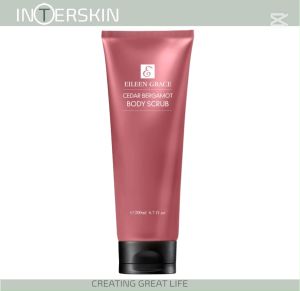 EILEEN GRACE Cedar Bergamot Body Scrub 200ML - Cedarwood and Bergamot Essential Oils: Gentle on the skin—Leaves no sticky residue behind no stinging redness or peeling even on sensitive area