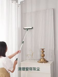 ลูกกลิ้งเสริมมือ 25-124cm ขนสัตว์เลี้ยง ฝุ่น ด้ามจับปรับความยาวได้ ลูกกลิ้งขจับฝุ่น การเก็บฝุ่น/ขนแมวได้ด