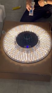 Đèn năng lượng mặt trời hình đĩa bay UFO 250W