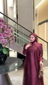 COD Leya Dress Velvet apk Brokat Tille Dress Kondangan Dress Dewasa Terbaru 2025 Dress Lebaran Viral