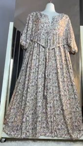 Gamis Rayon jumbo xxl ld 120 premium Home Dress Busui Jumbo Motif Bunga Ayani Cantik 2024 Terbaru Dan Terlaris