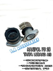 INTAKE MANIFOLD MANIFOL MANIPUL MANIPOL PE 28 SCORPIO THUNDER VIXION SATRIA FU PE 28