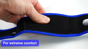 วัสดุปราศจากอาการคัน สายรัดคางป้องกันการนอนกรน ปรับได้ปรับได้ หยุดนอนกรนเข็มขัด Snore Belt เครื่องมือดูแลการนอนหลับ