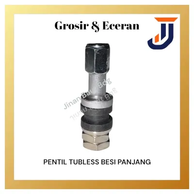 10 PCS PENTIL TUBELESS BESI PANJANG MOTOR